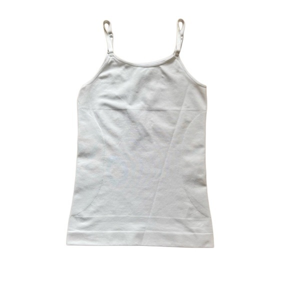 Shapermint Tops - Shapermint White Shapewear Tank Top